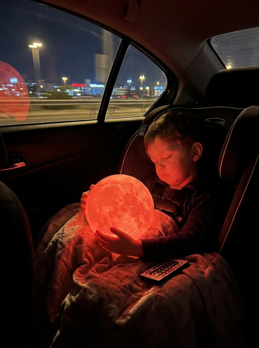 Celestial Bloom™ - Glowing Night Light & Stand — Cozy Room Decor