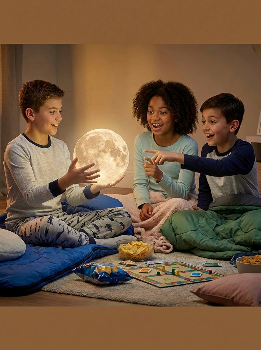 Celestial Bloom™ - Glowing Night Light & Stand — Cozy Room Decor